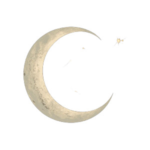 Greek Crescent Moon Vinyl Car Decal Sticker – Waterproof & UV-Resistant 8"