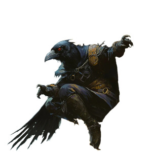 Kenku Monk Escape Vinyl Car Decal Sticker – Waterproof & UV-Resistant 8"