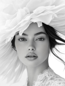 Chanel Style Model V2 Vinyl Car Decal Sticker – Waterproof & UV-Resistant 8"