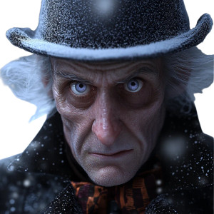 Frosty Wonka Headshot Vinyl Car Decal Sticker – Waterproof & UV-Resistant 8"