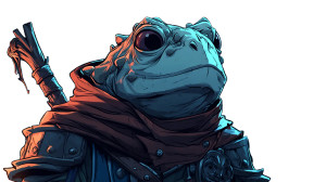 Toad Knight V6 Vinyl Car Decal Sticker – Waterproof & UV-Resistant 8"