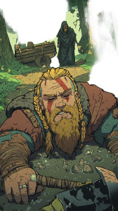 Unconscious Viking Comedy Vinyl Car Decal Sticker – Waterproof & UV-Resistant 8"