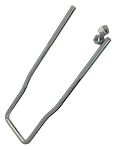 Universal Spare Tire Carrier | Zinc Plated Steel | Holds 8-15" Wheel | Made In USA