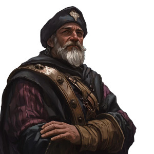 Medieval Ship Captain Vinyl Car Decal Sticker – Waterproof & UV-Resistant 8"