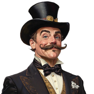 Flamboyant Tavern Owner Vinyl Car Decal Sticker – Waterproof & UV-Resistant 8"