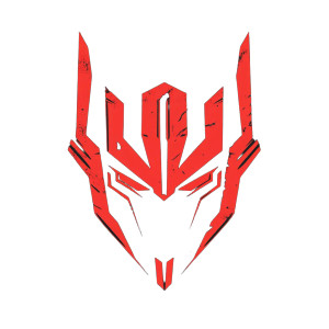 Cyberpunk Decepticon Logo Vinyl Car Decal Sticker – Waterproof & UV-Resistant 8"