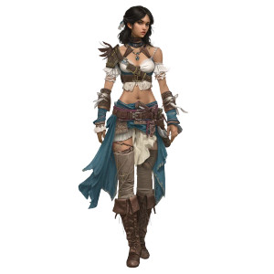 Fantasy Swashbuckler Vinyl Car Decal Sticker – Waterproof & UV-Resistant 8"