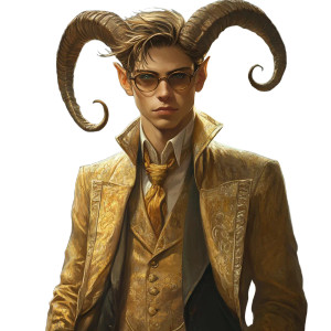 Stylish Satyr Gentleman Vinyl Car Decal Sticker – Waterproof & UV-Resistant 8"