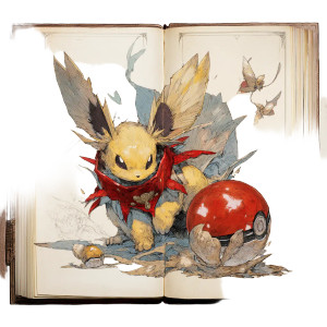 Pokémon By Yoshida Vinyl Car Decal Sticker – Waterproof & UV-Resistant 8"