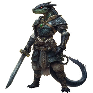 Dragonborn Barbarian V11 Vinyl Car Decal Sticker – Waterproof & UV-Resistant 8"