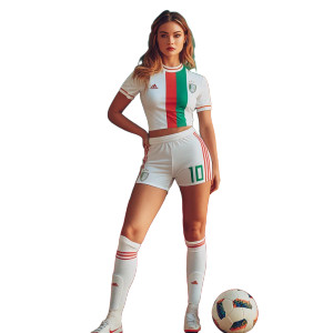 Soccer Fashion Models Vinyl Car Decal Sticker – Waterproof & UV-Resistant 8"