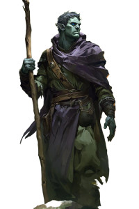 Half-Orc Monk V2 Vinyl Car Decal Sticker – Waterproof & UV-Resistant 8"