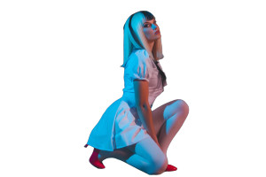 Goth Nurse Cosplay Vinyl Car Decal Sticker – Waterproof & UV-Resistant 8" Goth Nurse Cosplay Vinyl Car Decal Sticker – Waterproof & UV-Resistant 8"