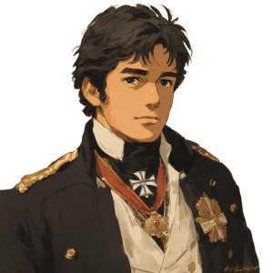 80S Anime Nobleman V2 Vinyl Car Decal Sticker – Waterproof & UV-Resistant 8"