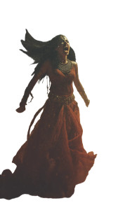 Fierce Inanna Vinyl Car Decal Sticker – Waterproof & UV-Resistant 8"