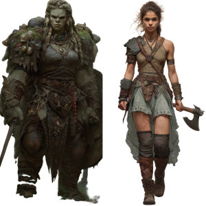 Female Giant Vinyl Car Decal Sticker – Waterproof & UV-Resistant 8"