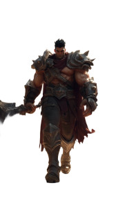 Darius Portrait Vinyl Car Decal Sticker – Waterproof & UV-Resistant 8"