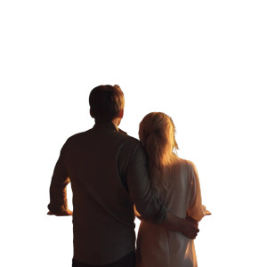 Celestial Hummingbird Encounter Vinyl Car Decal Sticker – Waterproof & UV-Resistant 8"