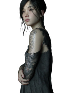 Demon-Tattooed Woman Vinyl Car Decal Sticker – Waterproof & UV-Resistant 8" Demon-Tattooed Woman Vinyl Car Decal Sticker – Waterproof & UV-Resistant 8"