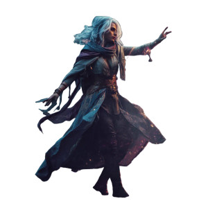 Ethereal Mage Casting Vinyl Car Decal Sticker – Waterproof & UV-Resistant 8" Ethereal Mage Casting Vinyl Car Decal Sticker – Waterproof & UV-Resistant 8"