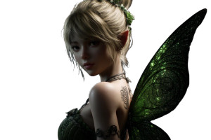Tinkerbell Full-Body Vinyl Car Decal Sticker – Waterproof & UV-Resistant 8"