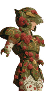 Lady Oscar Warrior Vinyl Car Decal Sticker – Waterproof & UV-Resistant 8"