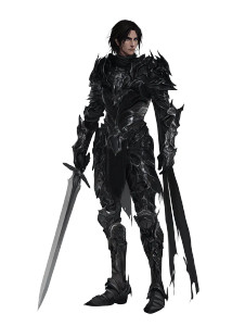 Obsidian Knight V4 Vinyl Car Decal Sticker – Waterproof & UV-Resistant 8"