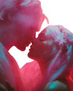 Steamy Couple Vinyl Car Decal Sticker – Waterproof & UV-Resistant 8"