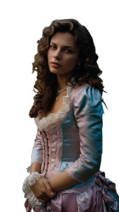 18Th Century Noblewoman Vinyl Car Decal Sticker – Waterproof & UV-Resistant 8"