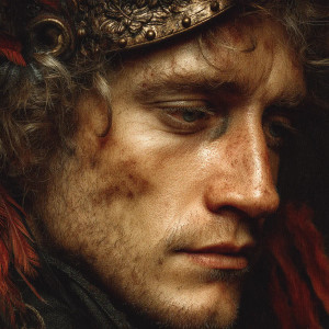 Hermes Rembrandt Style Vinyl Car Decal Sticker – Waterproof & UV-Resistant 8"