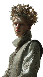 Renaissance Ruler Vinyl Car Decal Sticker – Waterproof & UV-Resistant 8"