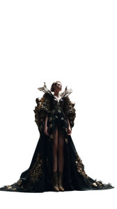 Eagle Warrior & Queen Vinyl Car Decal Sticker – Waterproof & UV-Resistant 8"