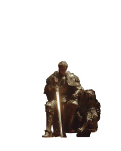 Golden Armor King Vinyl Car Decal Sticker – Waterproof & UV-Resistant 8" Golden Armor King Vinyl Car Decal Sticker – Waterproof & UV-Resistant 8"