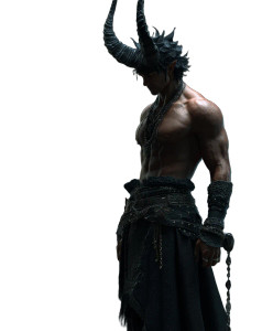 Demon King Portrait V4 Vinyl Car Decal Sticker – Waterproof & UV-Resistant 8"