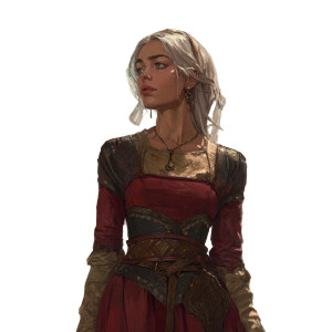 Medieval Fantasy Portrait V2 Vinyl Car Decal Sticker – Waterproof & UV-Resistant 8"