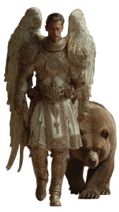 Celestial Warrior Virgo Vinyl Car Decal Sticker – Waterproof & UV-Resistant 8"