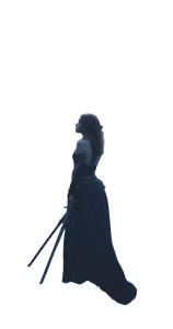 Night Damsel Book Vinyl Car Decal Sticker – Waterproof & UV-Resistant 8"