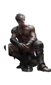 Dark Fantasy Warrior V41 Vinyl Car Decal Sticker – Waterproof & UV-Resistant 8"