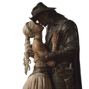 Fantasy Princess Kiss V2 Vinyl Car Decal Sticker – Waterproof & UV-Resistant 8"