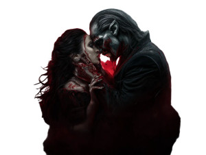 Vampire Love Story Vinyl Car Decal Sticker – Waterproof & UV-Resistant 8" Vampire Love Story Vinyl Car Decal Sticker – Waterproof & UV-Resistant 8"