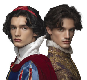 Male Disney Duo Vinyl Car Decal Sticker – Waterproof & UV-Resistant 8"