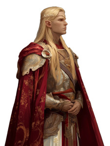 Elvish Emperor Vinyl Car Decal Sticker – Waterproof & UV-Resistant 8"