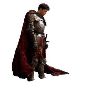 Medieval Knight Standoff V2 Vinyl Car Decal Sticker – Waterproof & UV-Resistant 8"