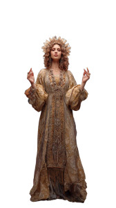 Divine High Priestess Vinyl Car Decal Sticker – Waterproof & UV-Resistant 8" Divine High Priestess Vinyl Car Decal Sticker – Waterproof & UV-Resistant 8"