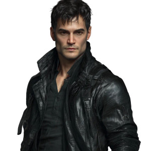 Handsome Realistic Man Vinyl Car Decal Sticker – Waterproof & UV-Resistant 8"