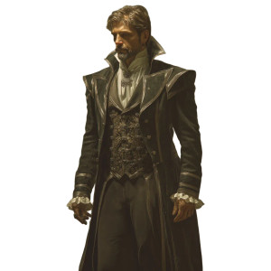 Aristocratic Butler Vinyl Car Decal Sticker – Waterproof & UV-Resistant 8"