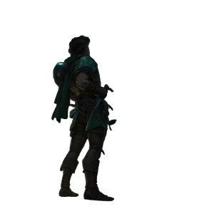 Fantasy Bard Serenade Vinyl Car Decal Sticker – Waterproof & UV-Resistant 8"