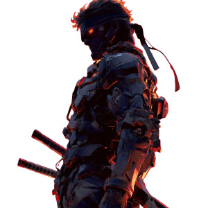 Metal Gear Solid V2 Vinyl Car Decal Sticker – Waterproof & UV-Resistant 8"