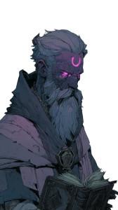 Dark Fantasy Cultist V3 Vinyl Car Decal Sticker – Waterproof & UV-Resistant 8"