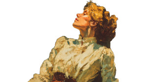 Dreamy French Woman Vinyl Car Decal Sticker – Waterproof & UV-Resistant 8"